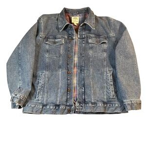 Lands' End Blake Shelton Blue Denim Jacket
Men’s size large
